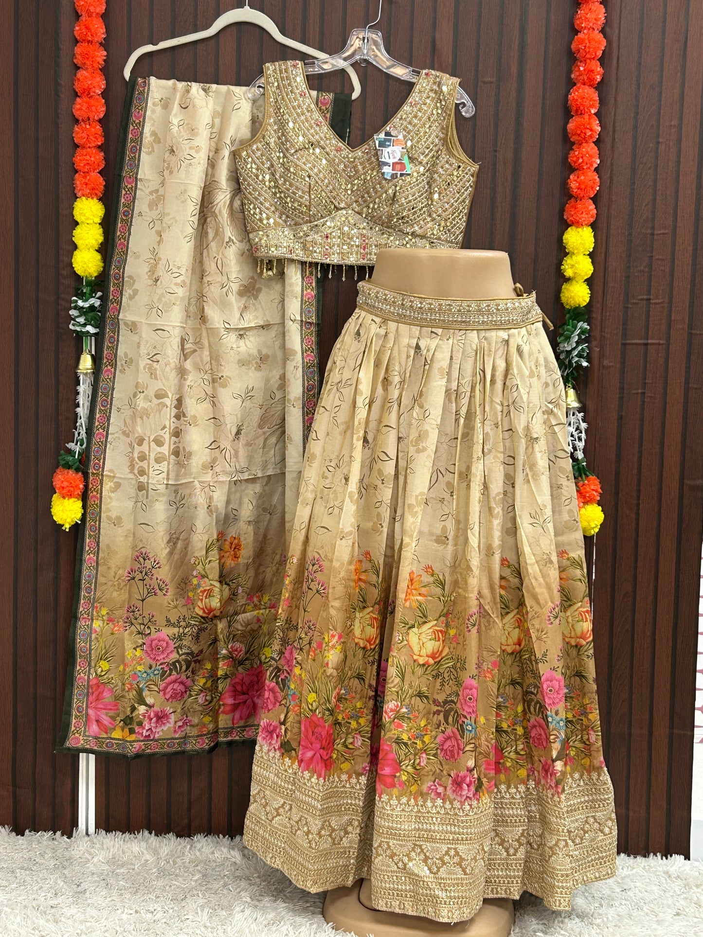 Wedding guest collection: lehenga Choli set