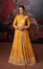 Chiffon Long Kurti set | Long gown - Kurti Connection USA