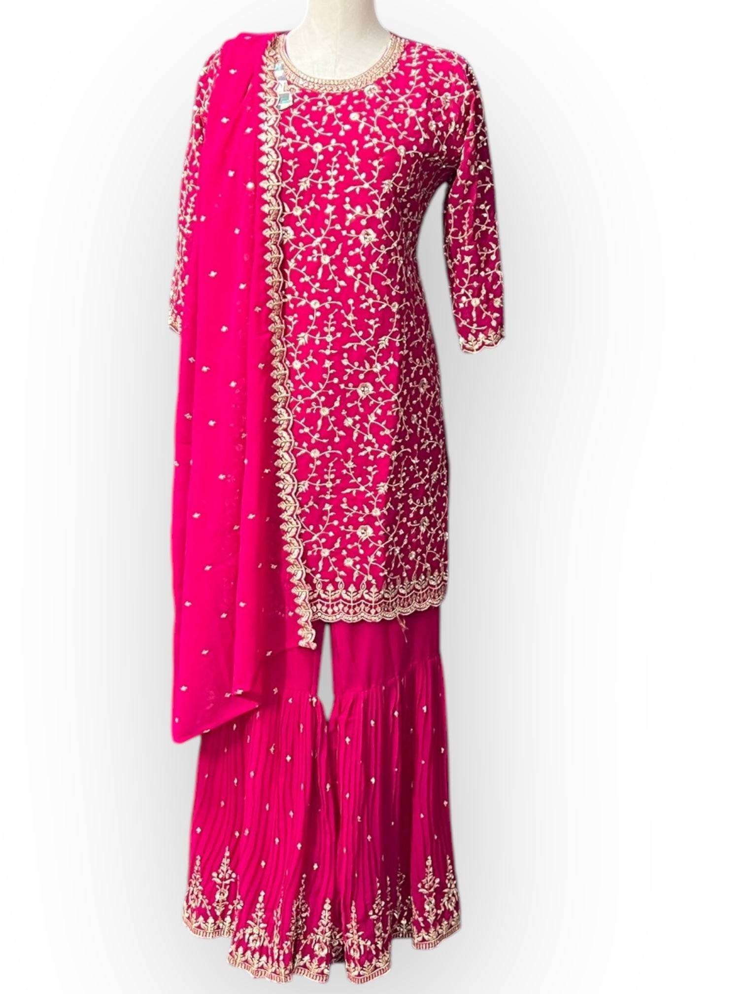 Party wear sharara suits - Kurti Connection USA