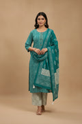 Printed cotton salwar suit