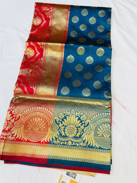 Cotton silk saree