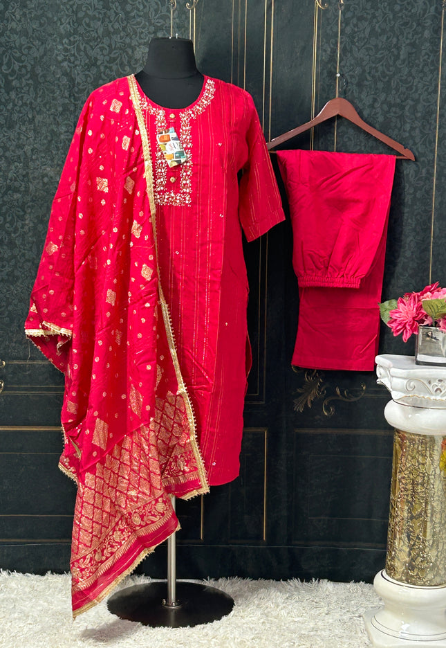 Plus size salwar suit : size 50 - Kurti Connection USA