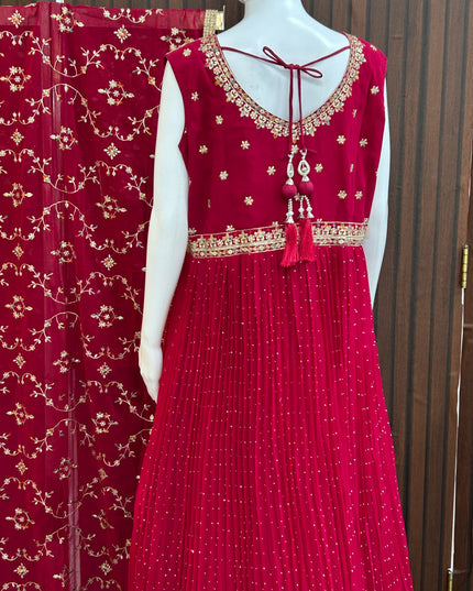 Heavy party wear gown - Kurti Connection USA