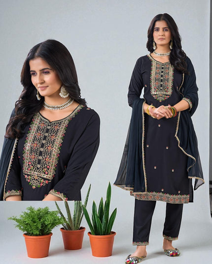 Modal silk Kurti set - Kurti Connection USA