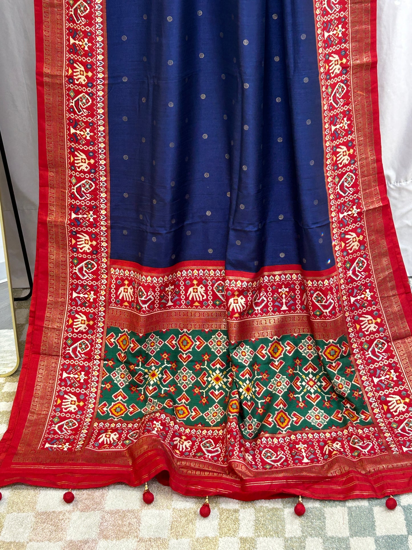 Soft silk saree : patola saree