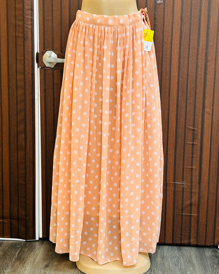 Georgette skirt / lightweight lehenga - Kurti Connection USA