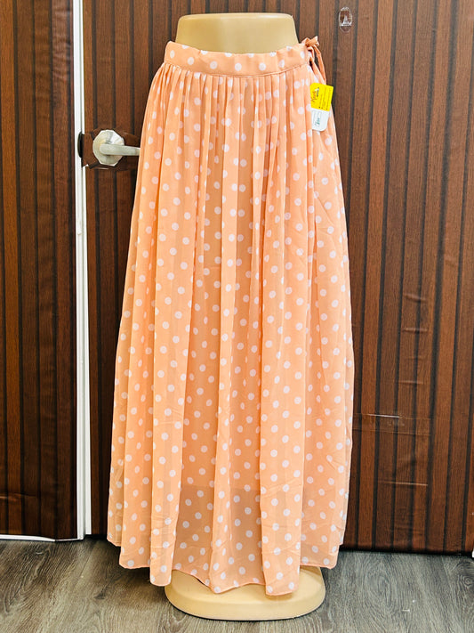 Georgette skirt / lightweight lehenga