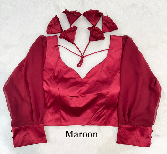 Silk blouses