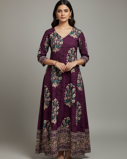 Cotton long kurti