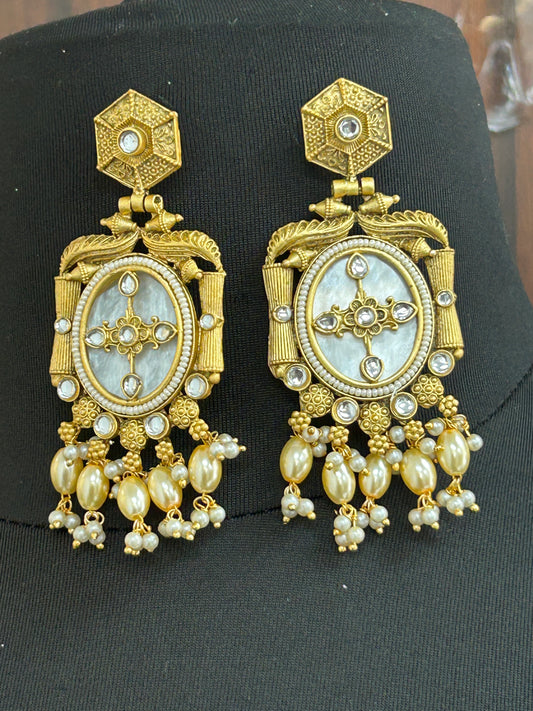 MOP earrings