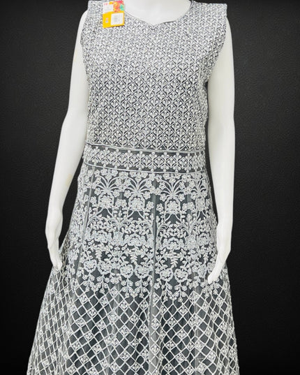 Party wear long gown - Kurti Connection USA