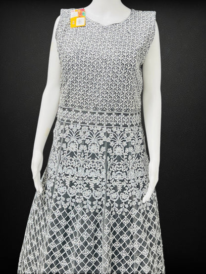 Party wear long gown - Kurti Connection USA