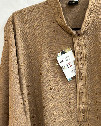 Rayon short kurta for men - Kurti Connection USA