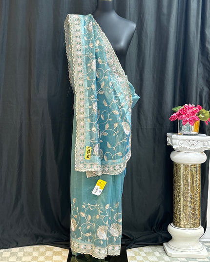 Tissue silk saree