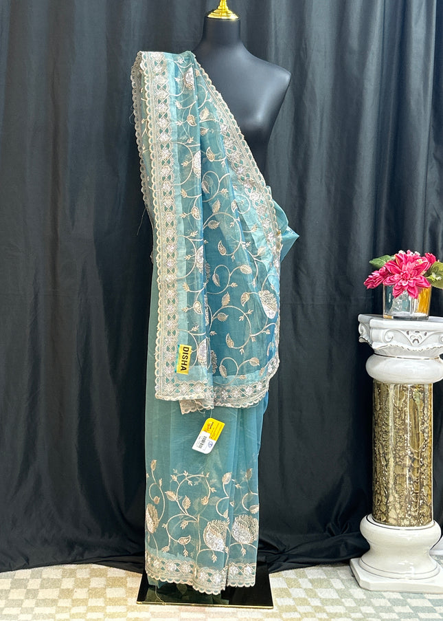 Tissue silk saree