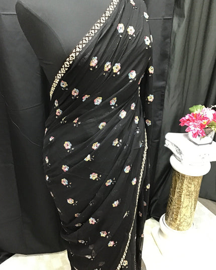 Chiffon saree