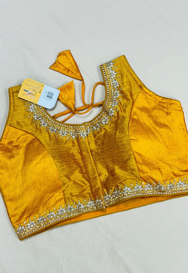 Yellow blouse : SALE - Kurti Connection USA