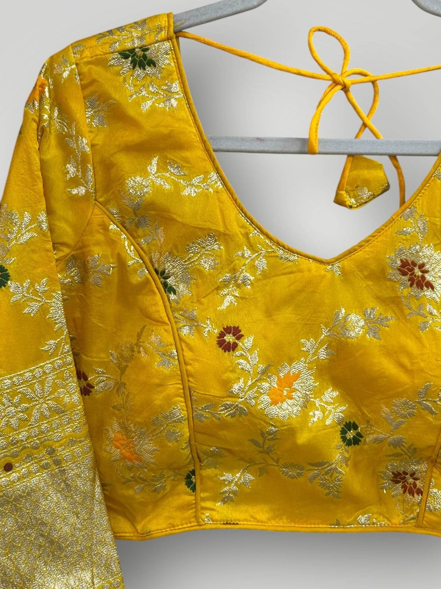 Readymade blouse : banarasi - Kurti Connection USA