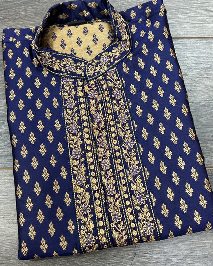 Silk short kurta - Kurti Connection USA