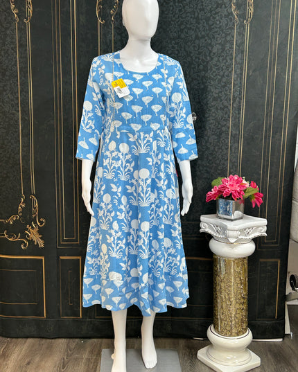 Jaipur cotton Kurti - Kurti Connection USA