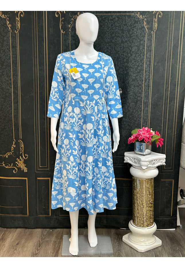 Jaipur cotton Kurti - Kurti Connection USA