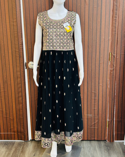 Black long kurti - Kurti Connection USA