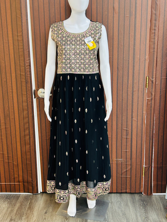 Black long kurti