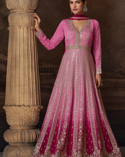 Party wear heavy gown - Kurti Connection USA