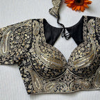 Party wear heavy work blouses by Kurti Connection USA