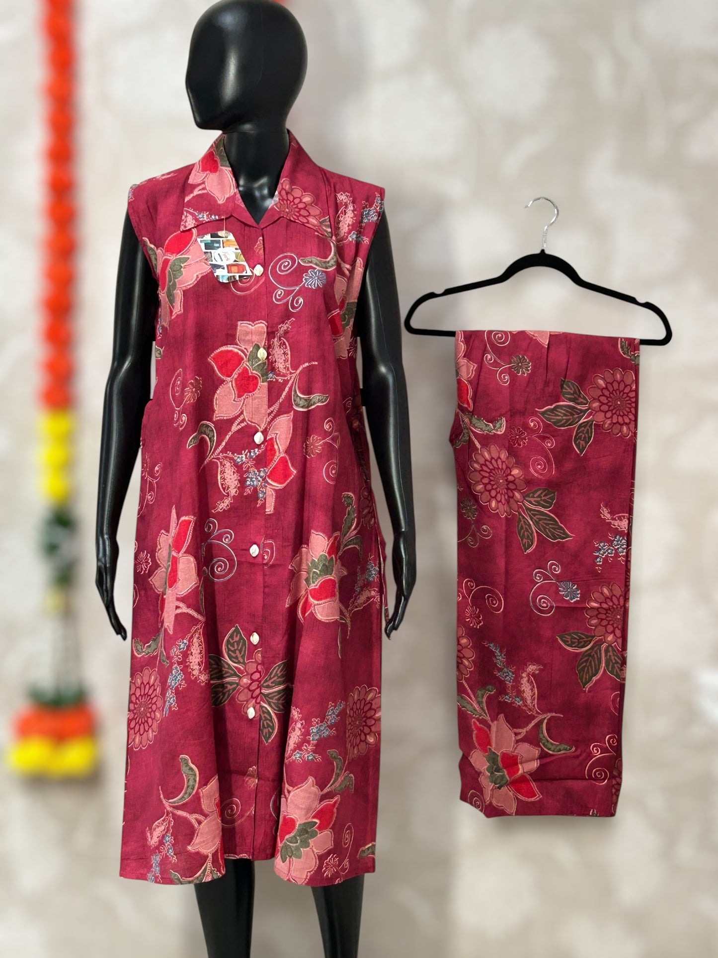 Linen cotton Co-Ord set