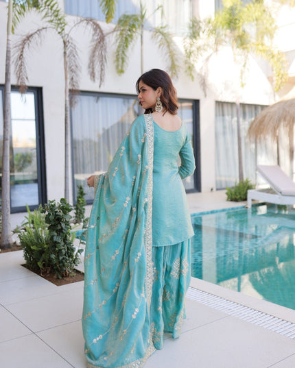 Party wear sharara suits