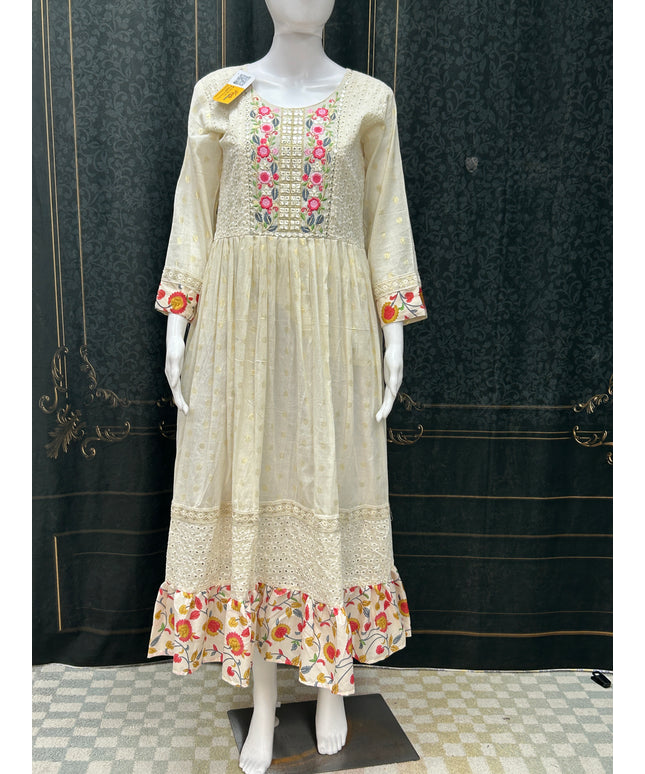 Cotton long kurti