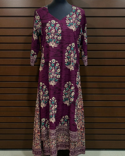 Cotton long kurti