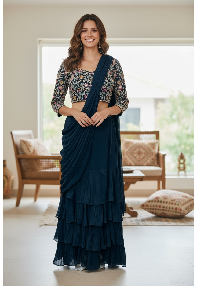 Lehenga saree