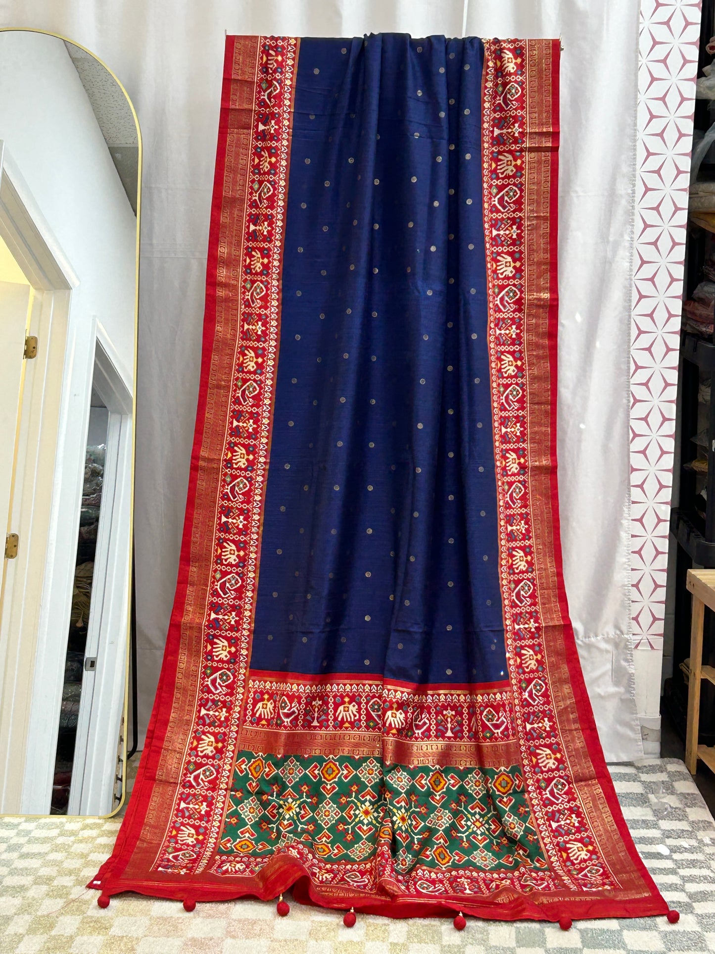 Soft silk saree : patola saree