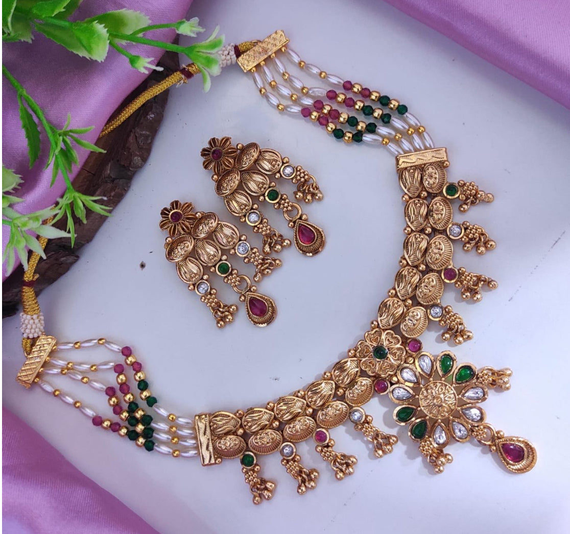 Rajwadi necklace