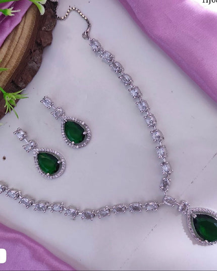 AD Necklace set - Kurti Connection USA