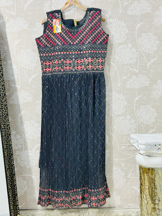 Naira cut dress with pant