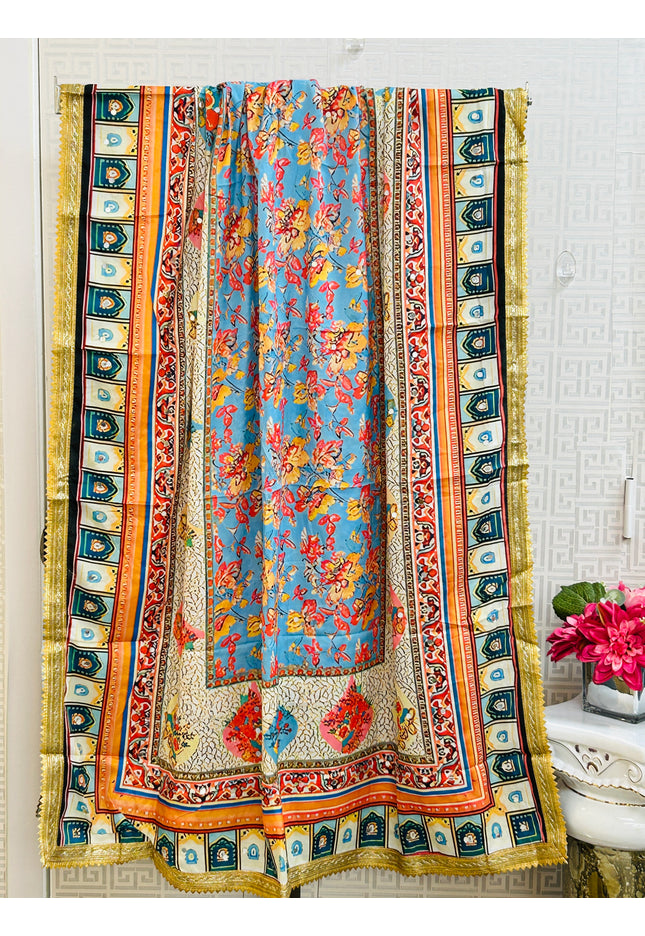 Mirror work Pakistani dupatta