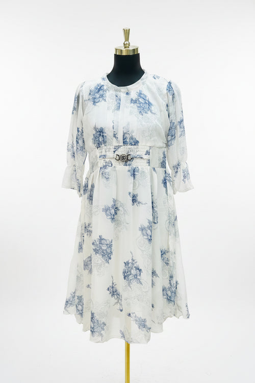 Chiffon summer dress
