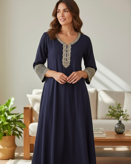 Georgette party wear Anarkali dress