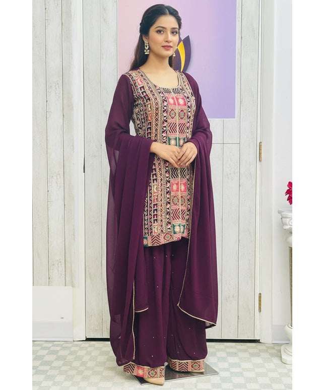Afghani salwar set