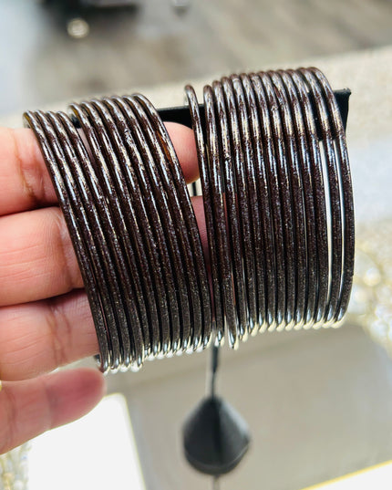 Bangles : chocolate brown : size 2.6 - Kurti Connection USA