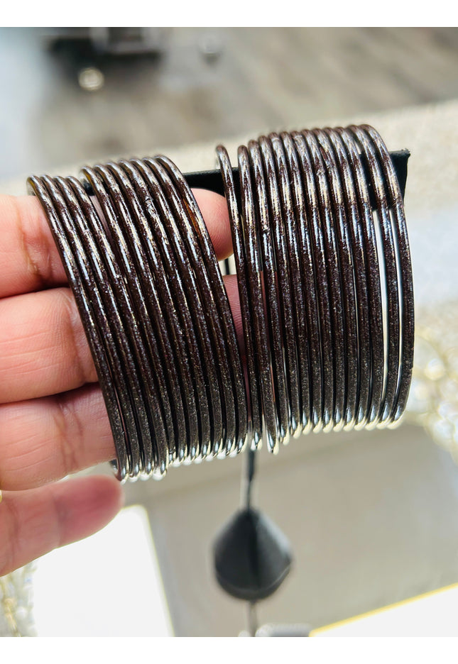 Bangles : chocolate brown : size 2.6 - Kurti Connection USA