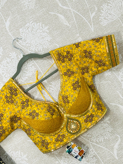Sabyasachi cut blouse / heavy work blouse