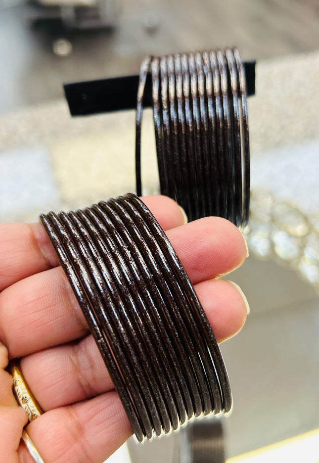 Bangles : chocolate brown : size 2.6 - Kurti Connection USA