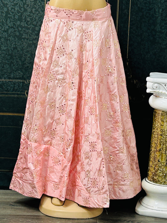 Light pink lehenga