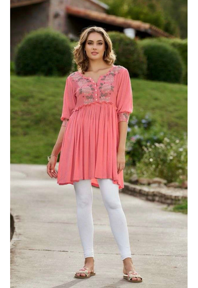 Vamika: tunic tops / short Kurtis - Kurti Connection USA