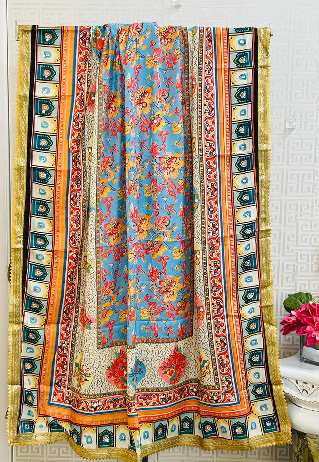 Mirror work Pakistani dupatta