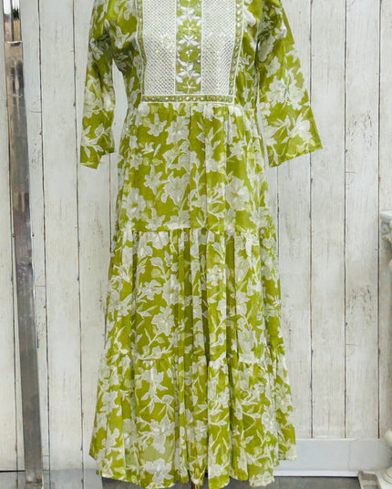 Cotton long kurti